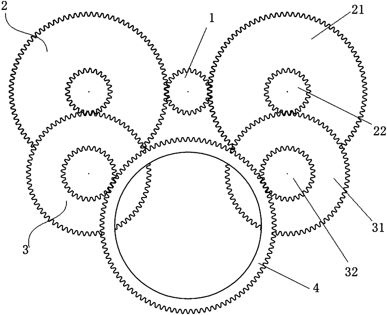 Electric thread sleeve used for steel bar connection and screwing device