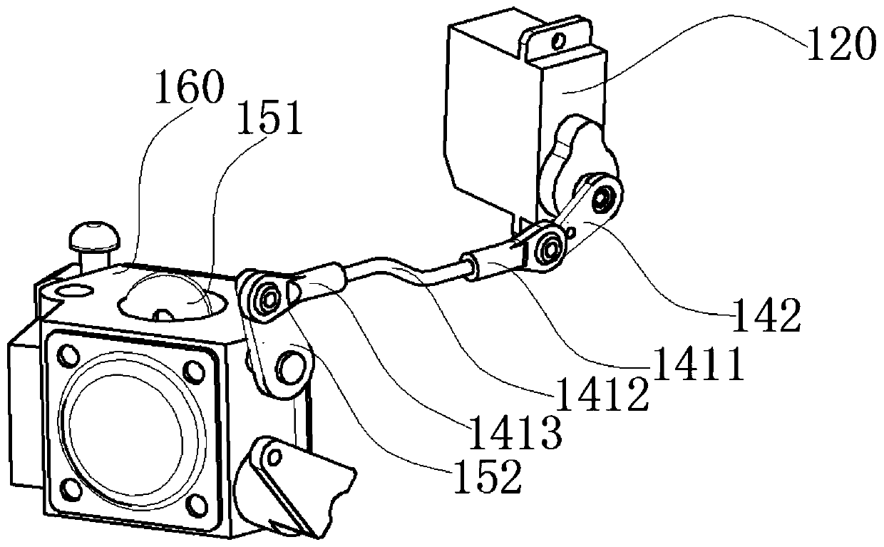 Unmanned aerial vehicle engine control device and method