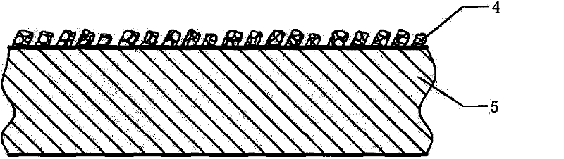 Method for preparing thermally-sprayed iron-based powder porous surface heat exchange tube