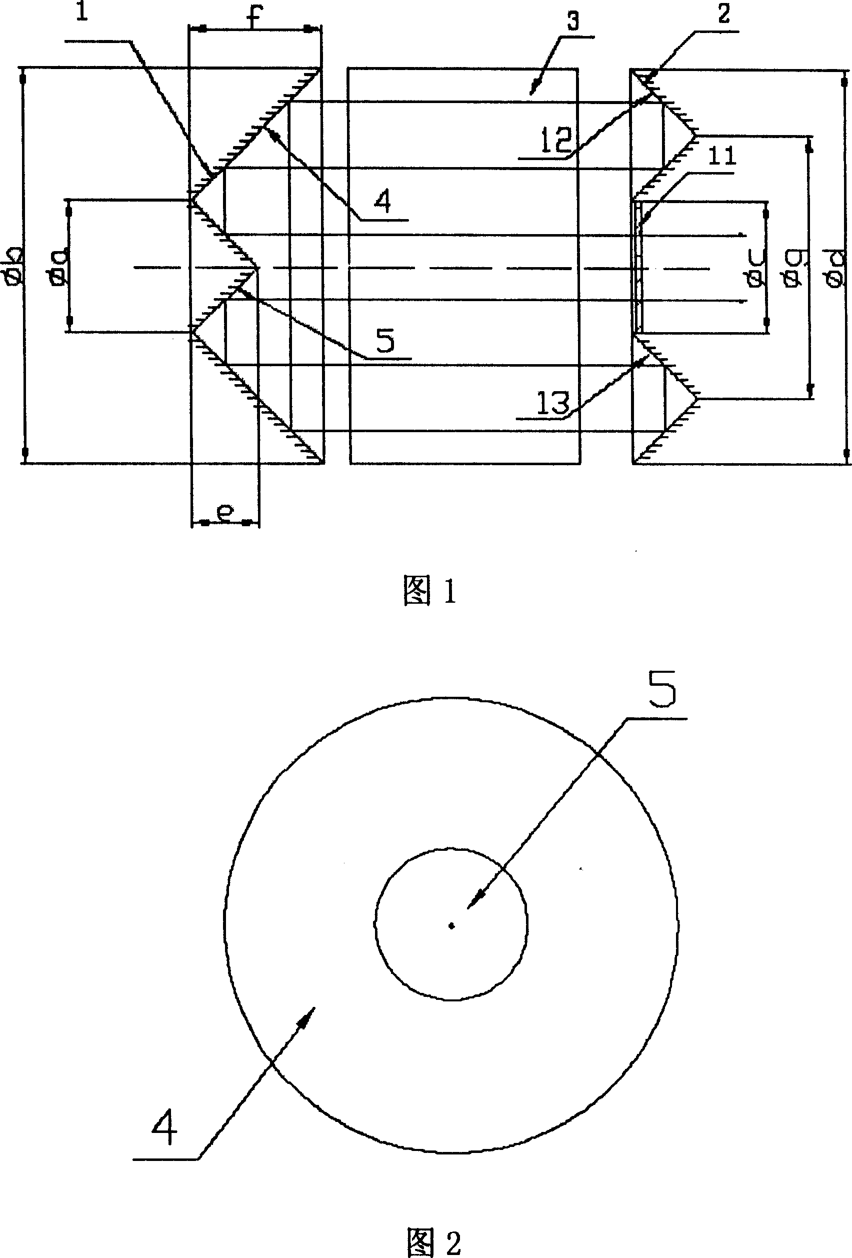 High-power laser resonance cavity