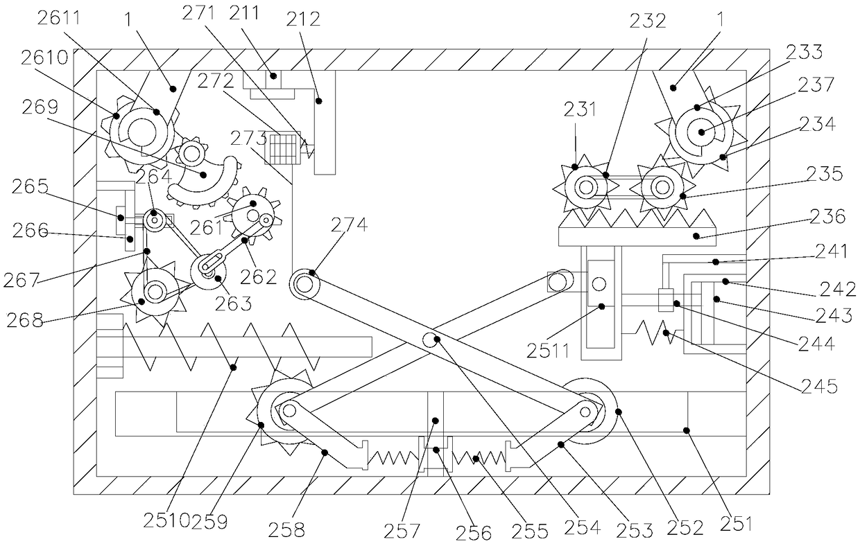 Clamping and fixing device