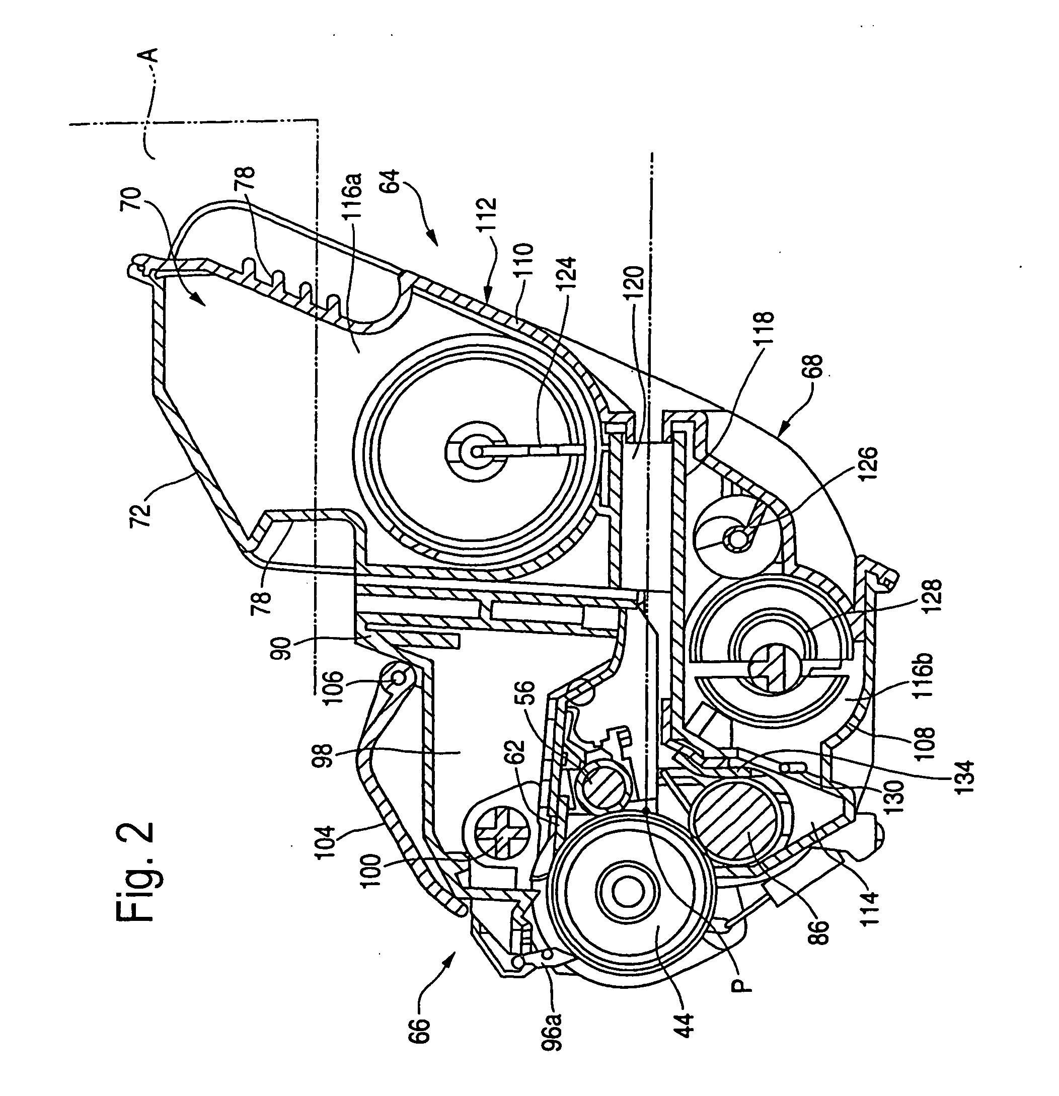 Image forming apparatus and process cartridge uses in the same