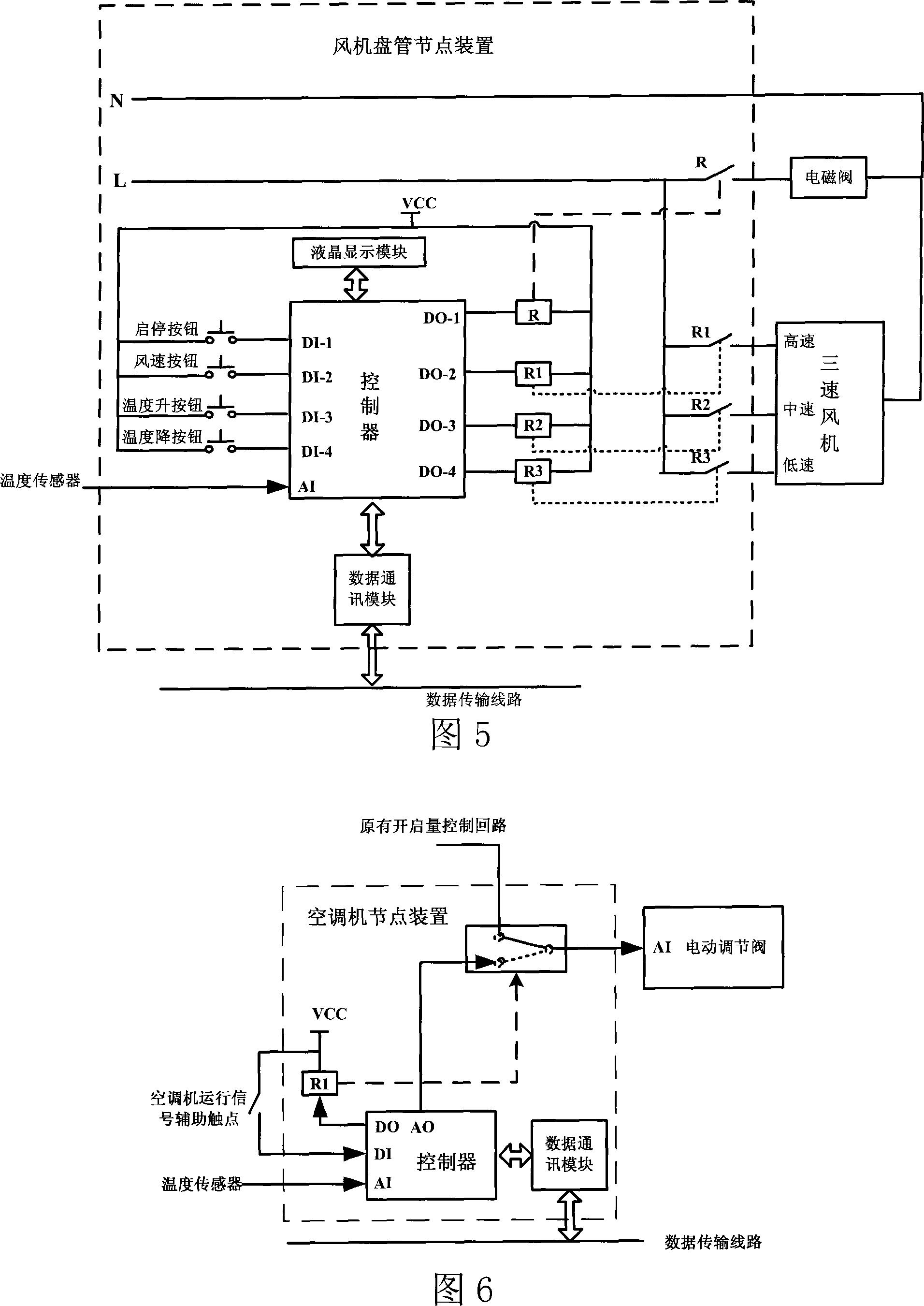 Central air conditioner end environmental temperature and cold source load remote control and regulation method and system