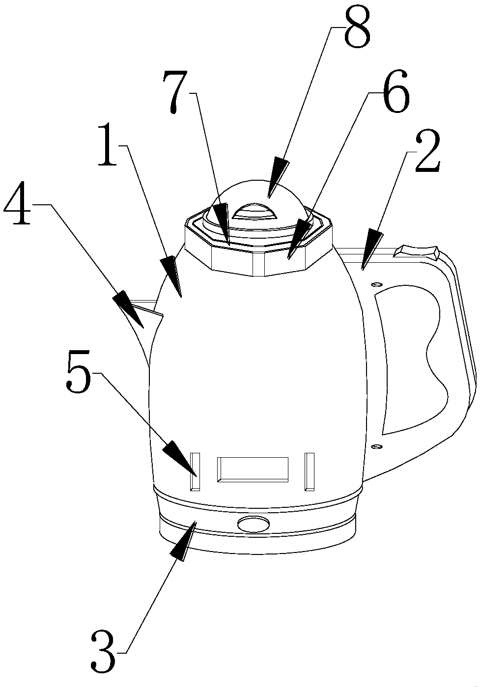 Smart electric kettle