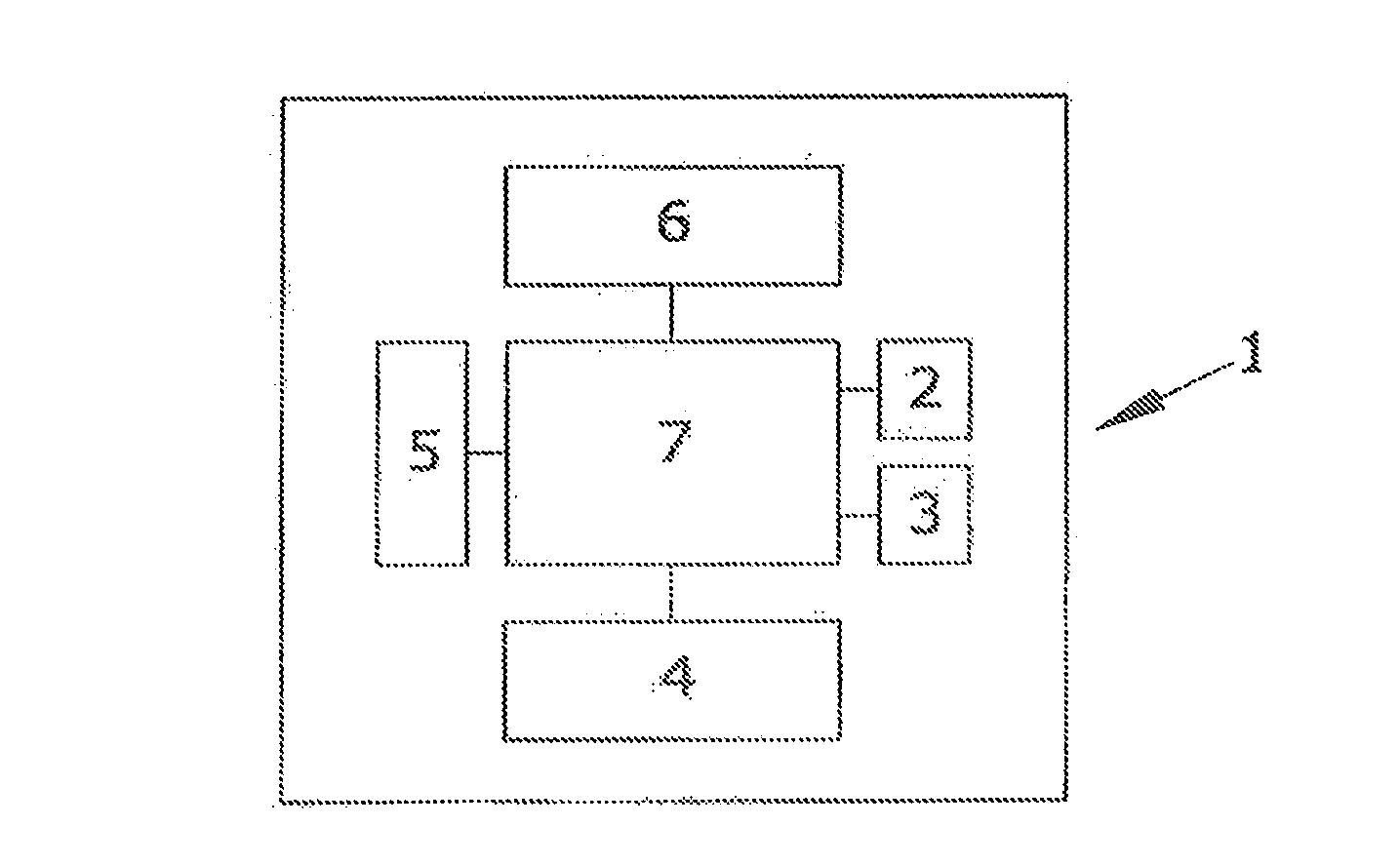 Symmetric encryption device and method used