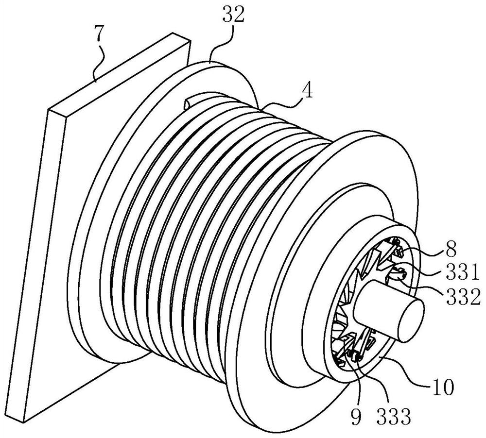 Percussion drill cast-in-place pile construction device and construction method thereof