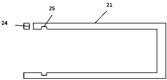 Underground pipeline measuring device and application method thereof