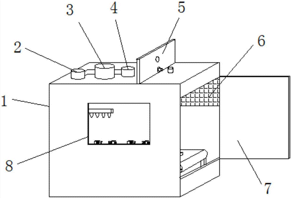 Drying device used for ceramic ware production