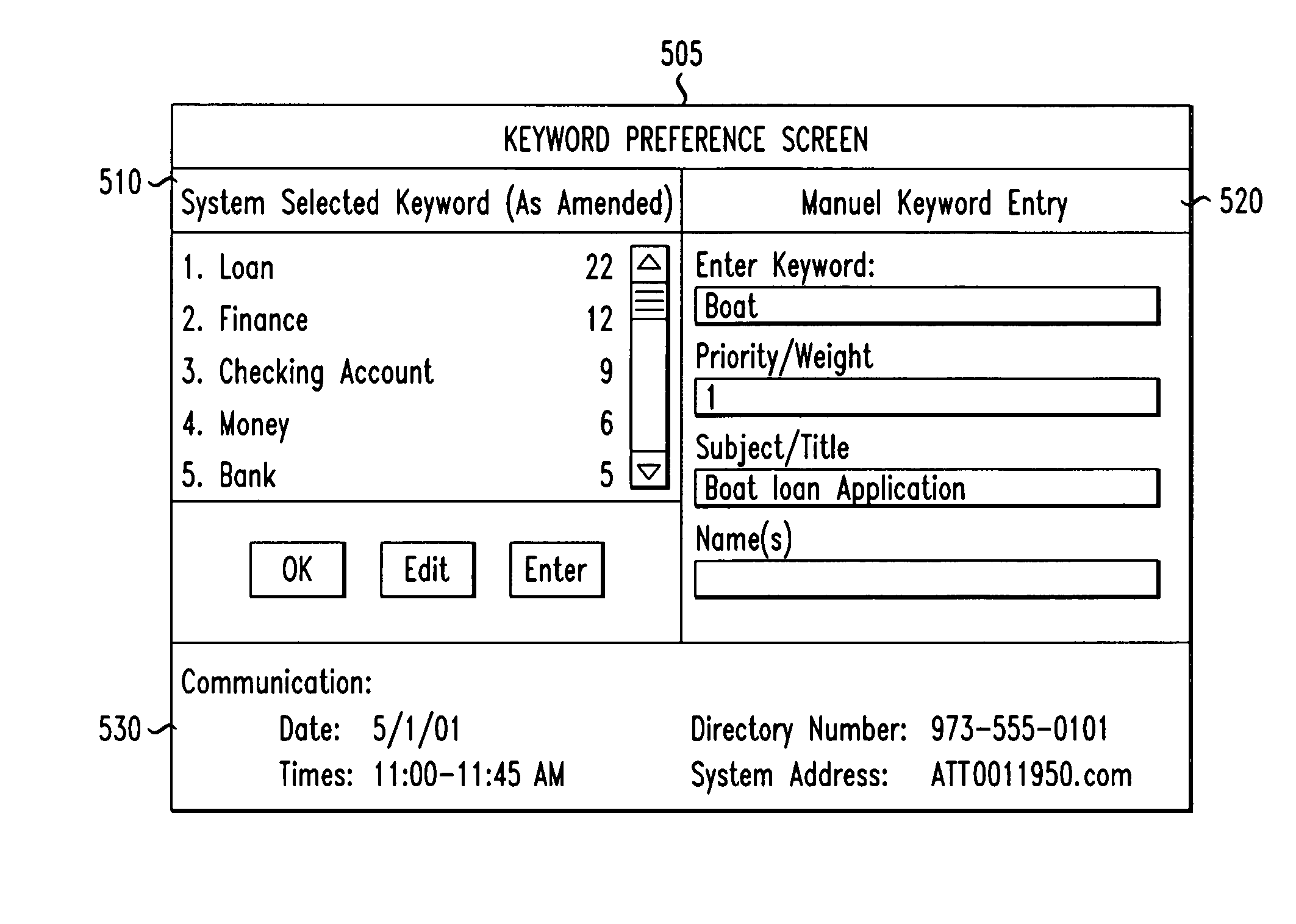 System and method for storage and retrieval of personal communications in a broadband network