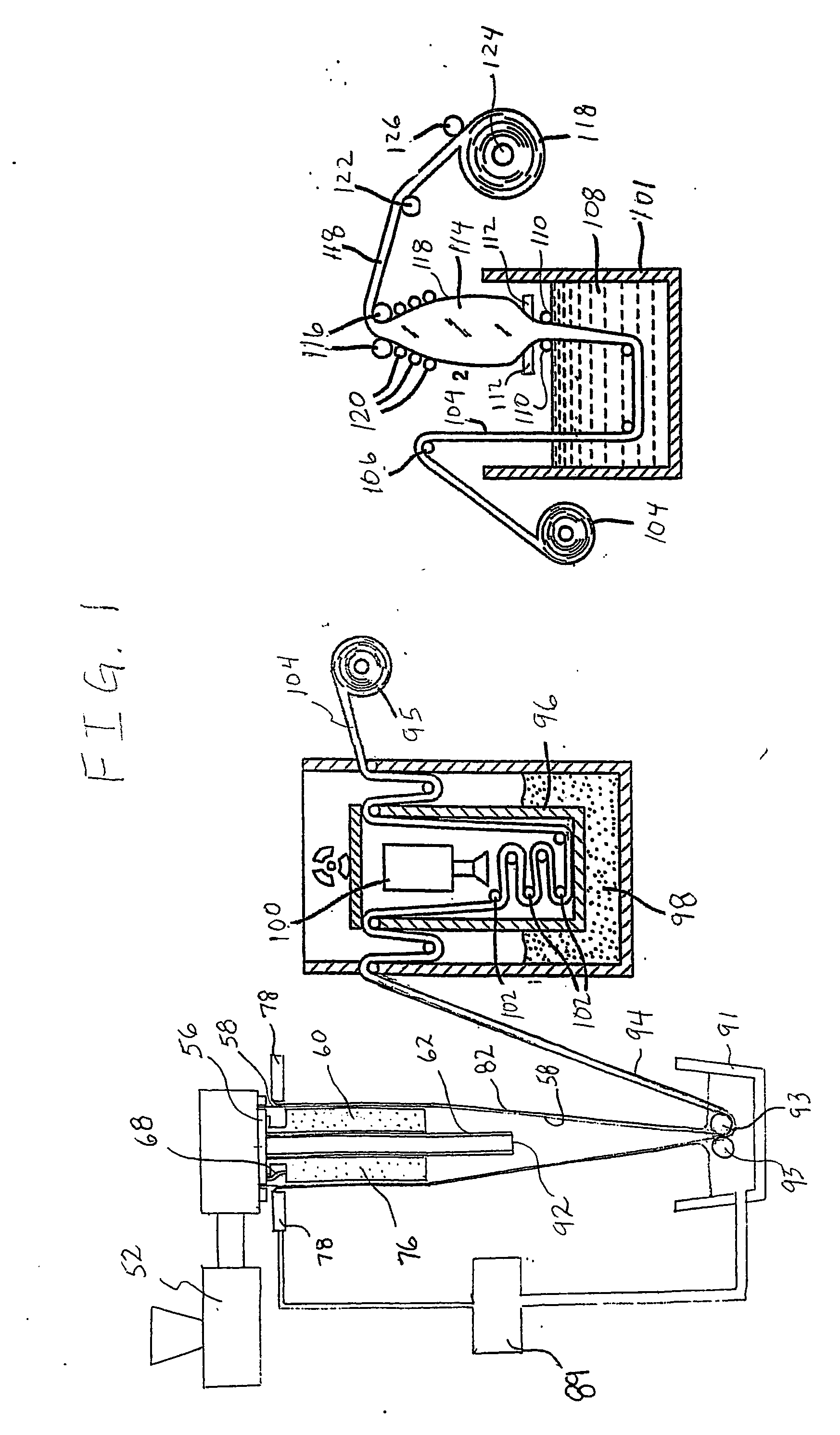 Process for making shrink film comprising rapidly-quenched semi-crystalline polyamide