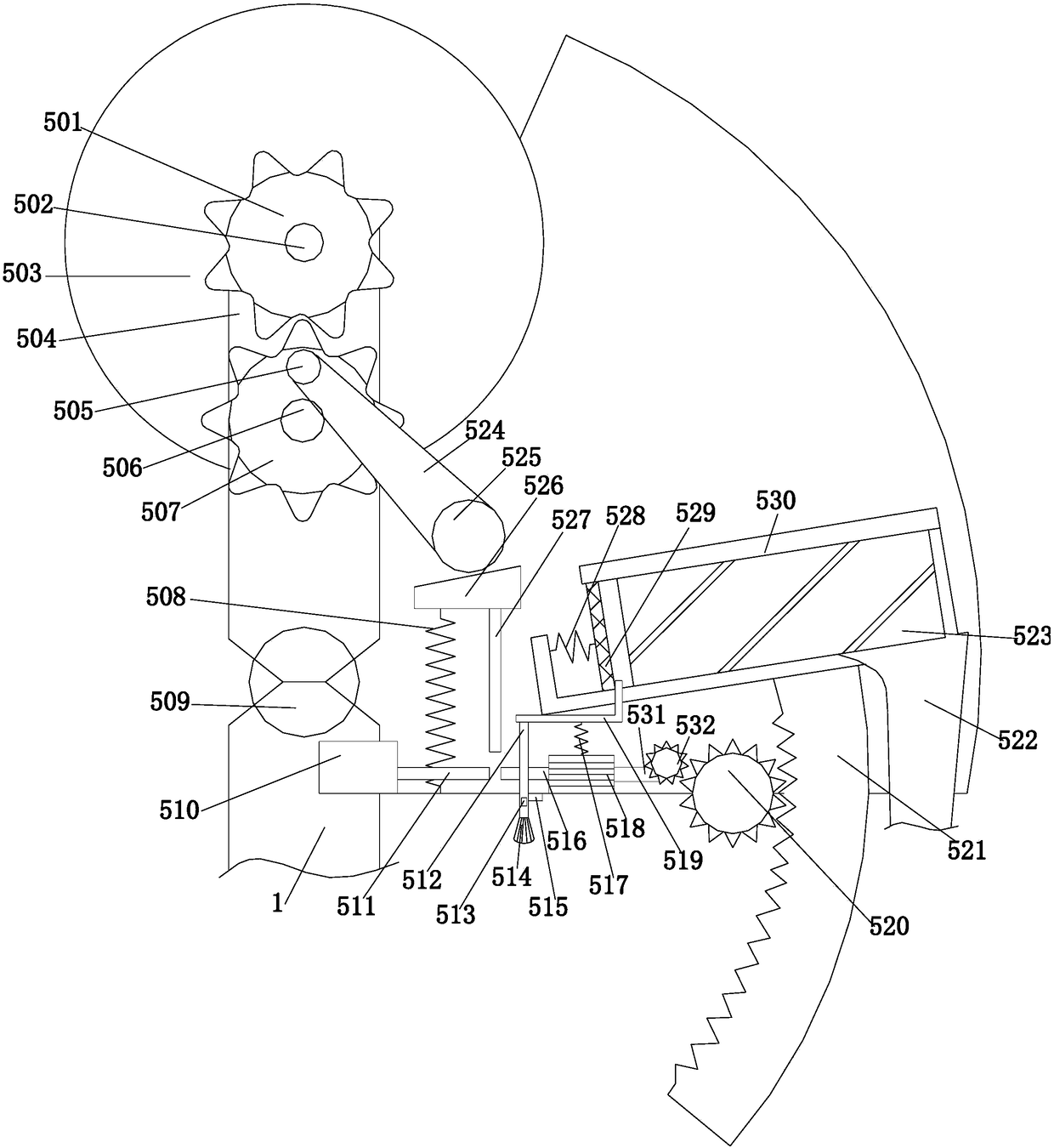 Odontoscope device for dual purposes of cleaning and inspecting in stomatology department