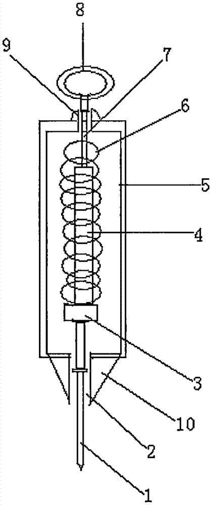 Nail hammering device convenient to position