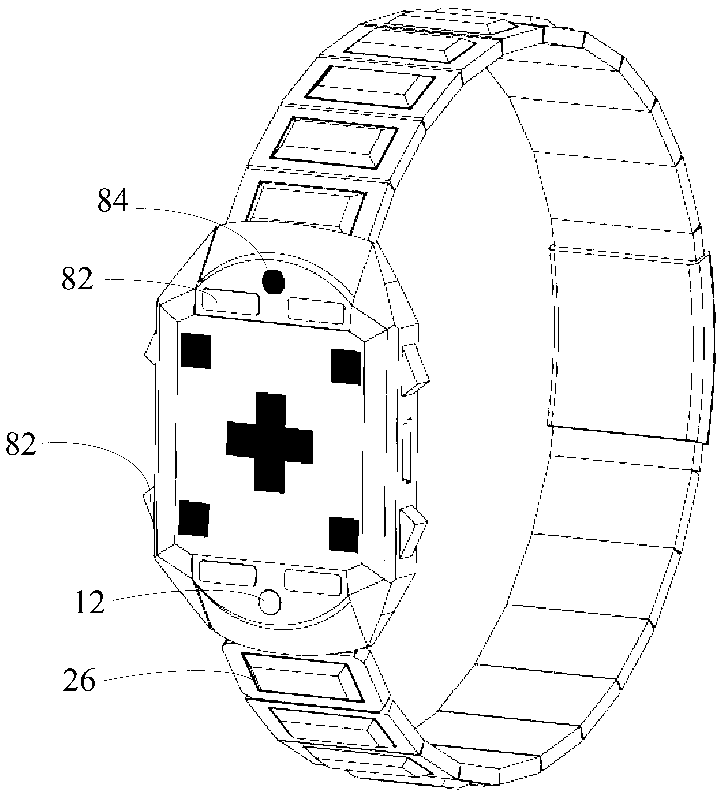 Smart watch assorted with smart glasses