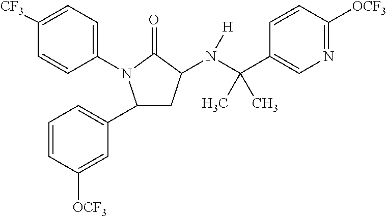 1,5-diphenyl-3-pyridinylamino-1,5-dihydropyrrolidin-2-one as CB1 receptor modulator