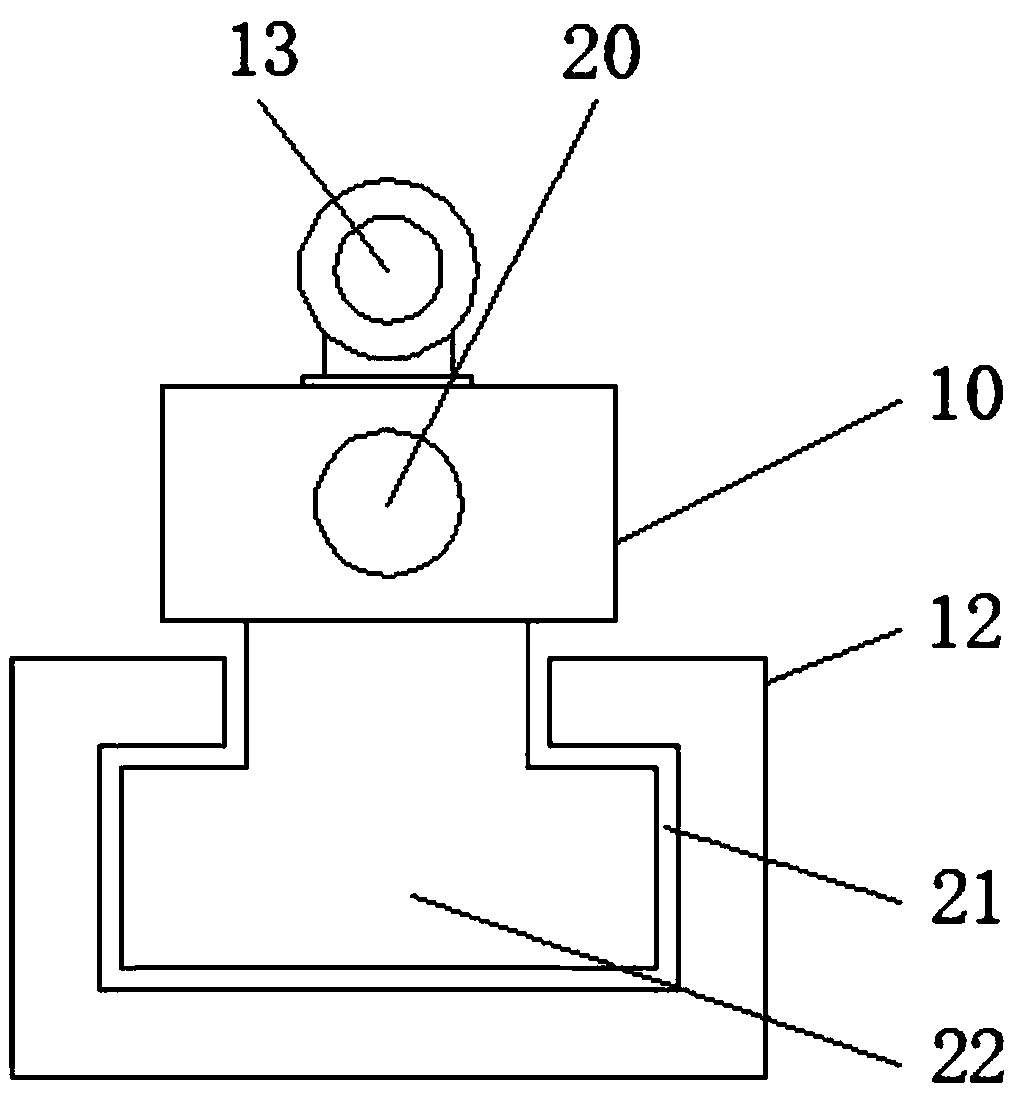 Working platform load overrun protection device of bridge inspection vehicle and control method thereof