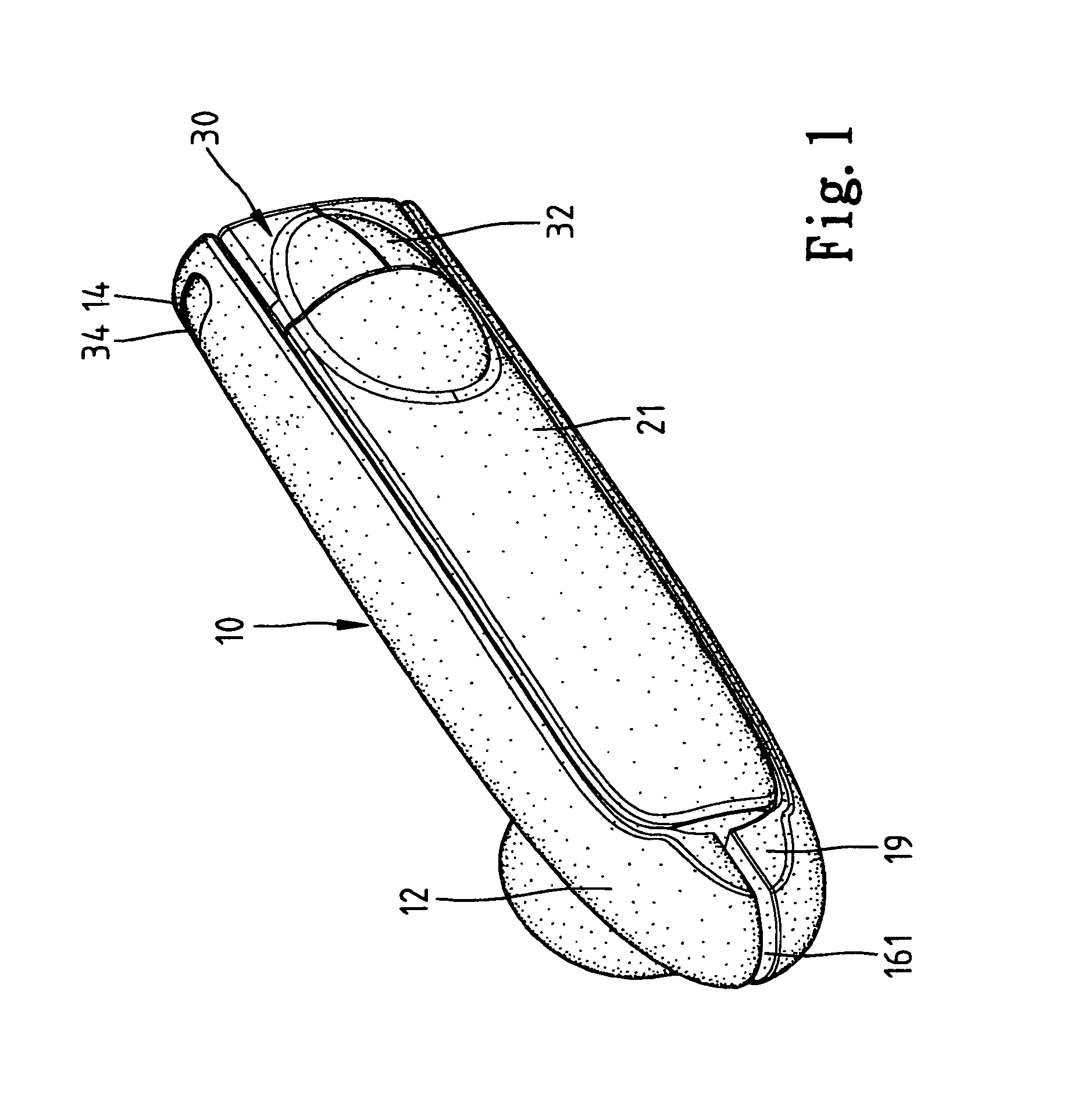 Grip/mirror combination for bicycle