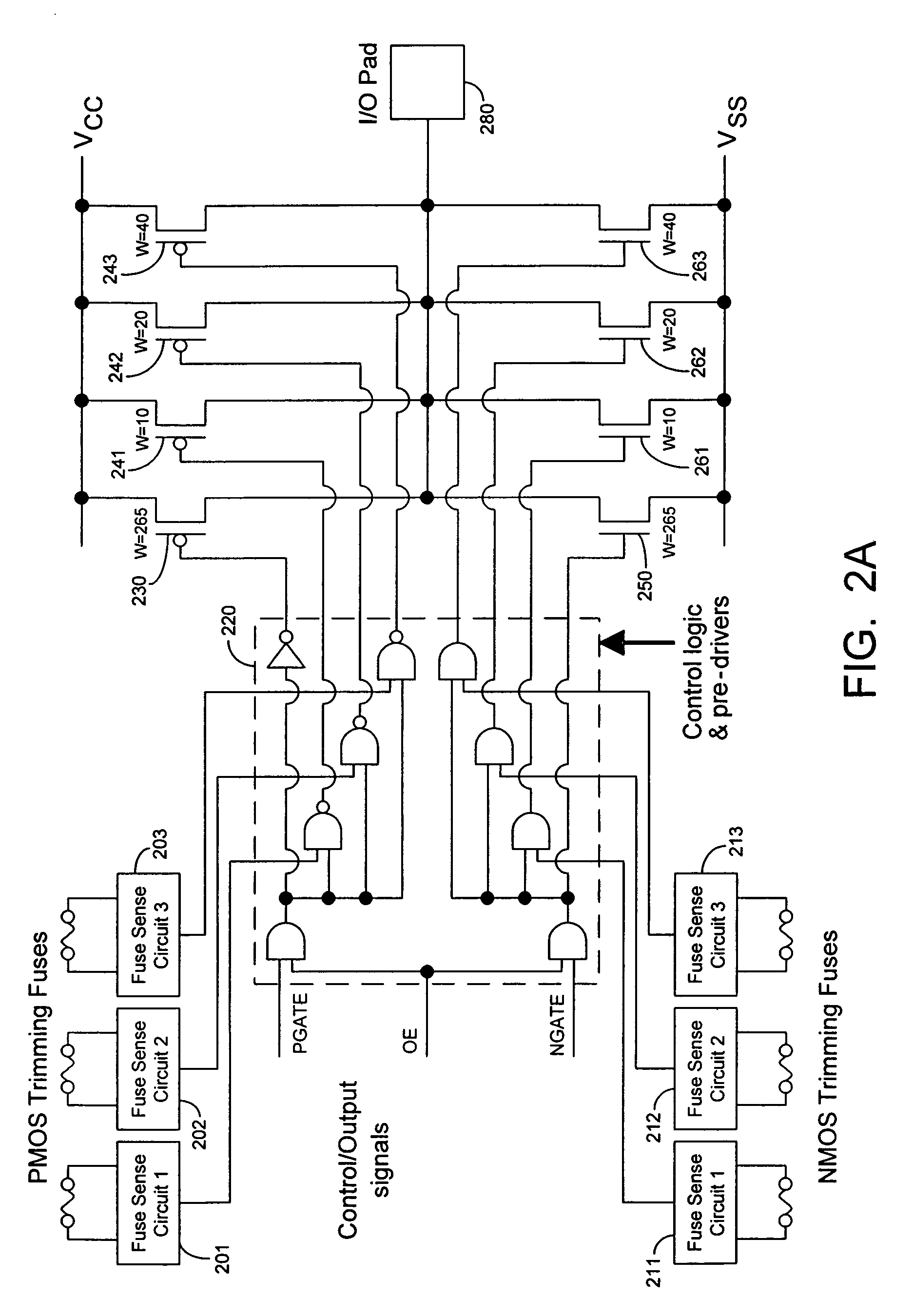 Techniques for trimming drive current in output drivers