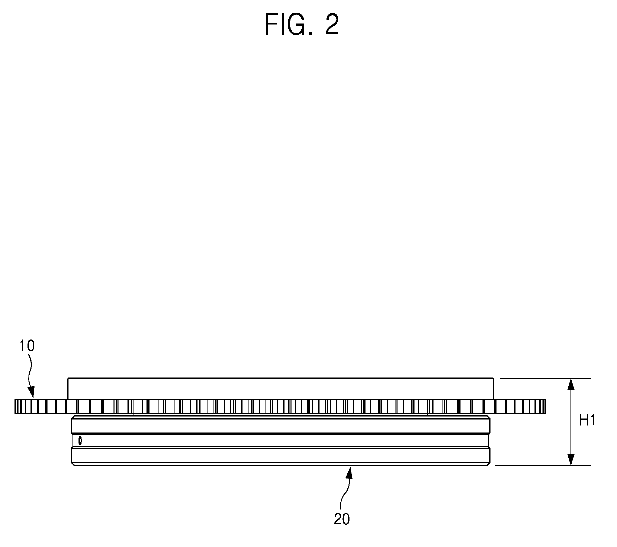 Module bearing and power transmission device including same