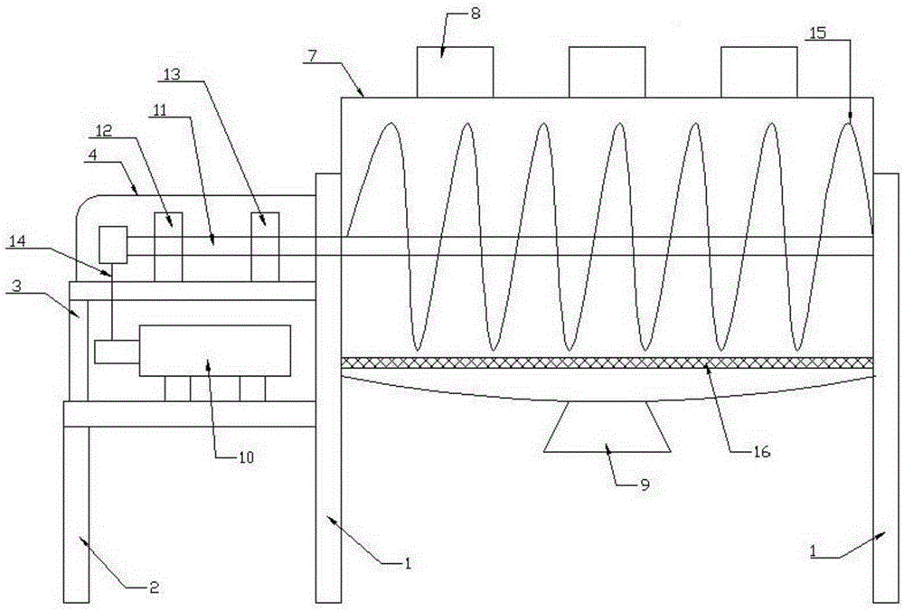 Powder/particle stirring machine and operating method thereof