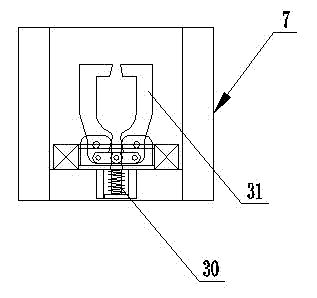 Automatic cleaning equipment for parts with multiple blind holes