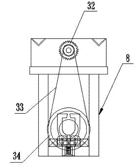 Automatic cleaning equipment for parts with multiple blind holes