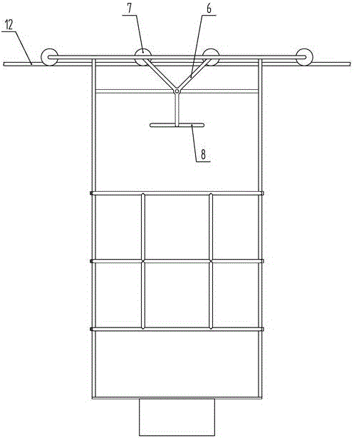 An operating vehicle for overhauling large-span transmission lines