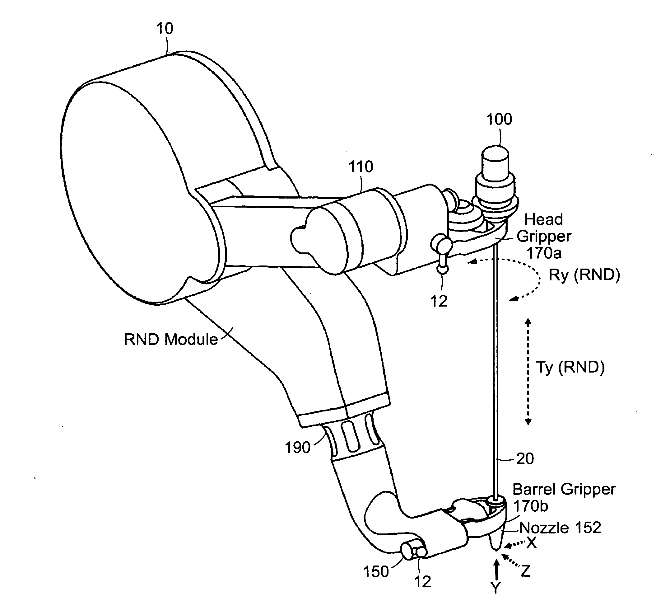 Rotating needle driver and apparatuses and methods related thereto