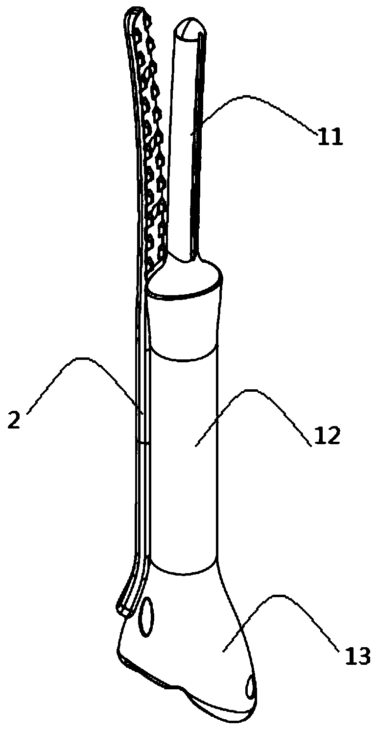 Tibial prosthesis