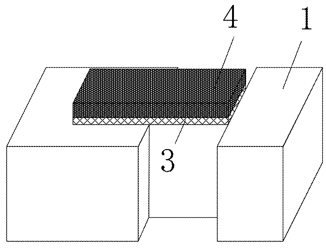 Strip-shaped gate tunneling field effect transistor using composite mechanism and fabrication method thereof