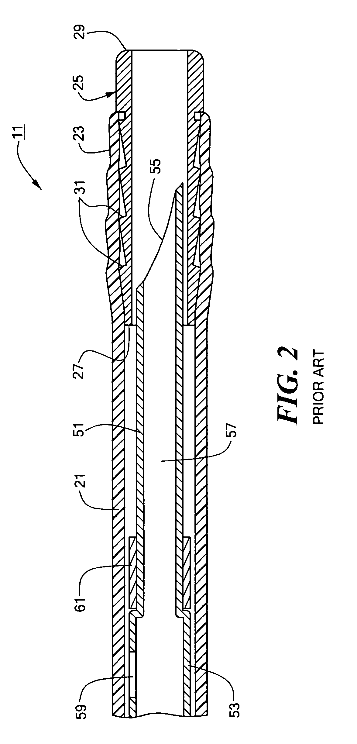 Transbronchial needle aspiration device