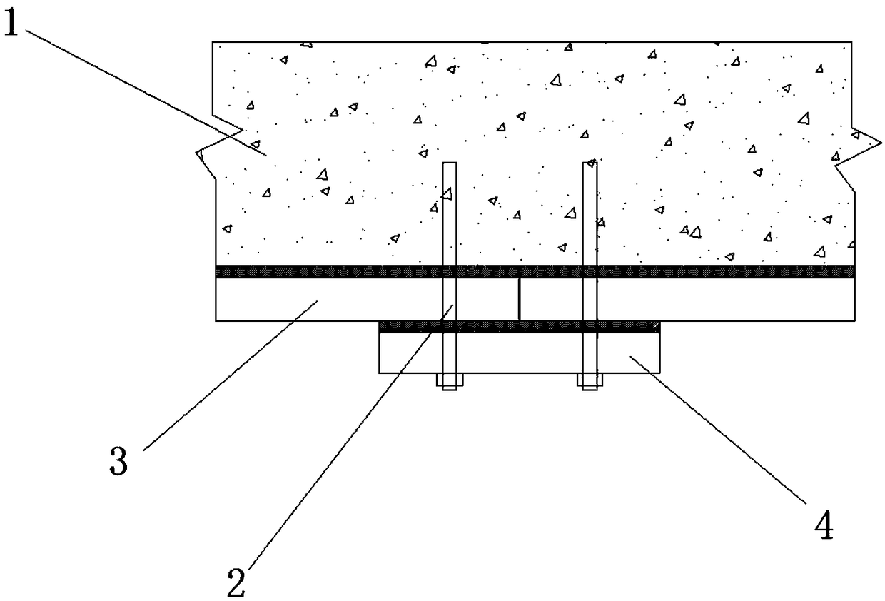 Tunnel lining thickness insufficiency fast reinforcement method based on clad steel plate or steel strip highway