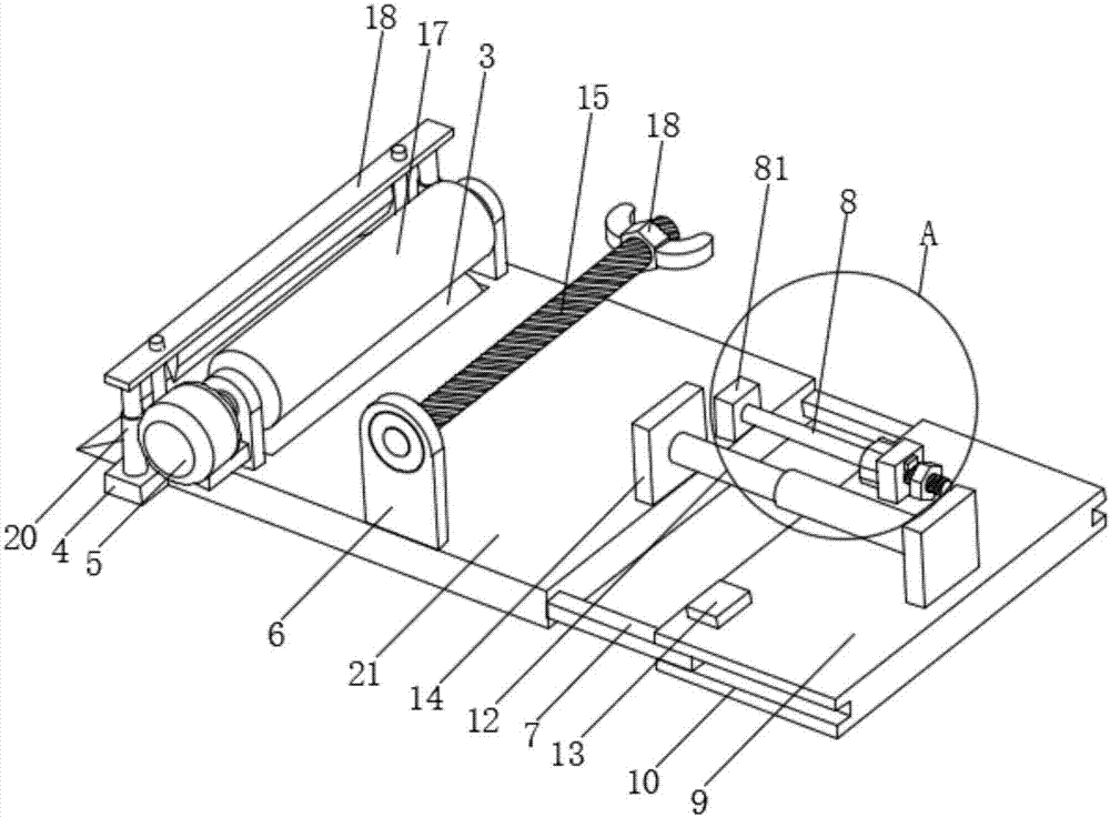 Method for feeding decoration piece of flat-head embroidery machine