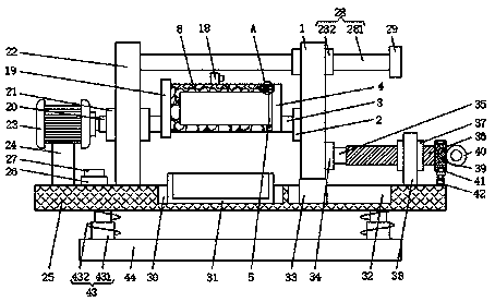 Cleaning equipment for robot parts