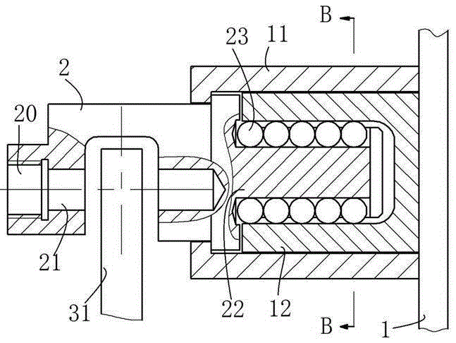 Pull-retractable connector