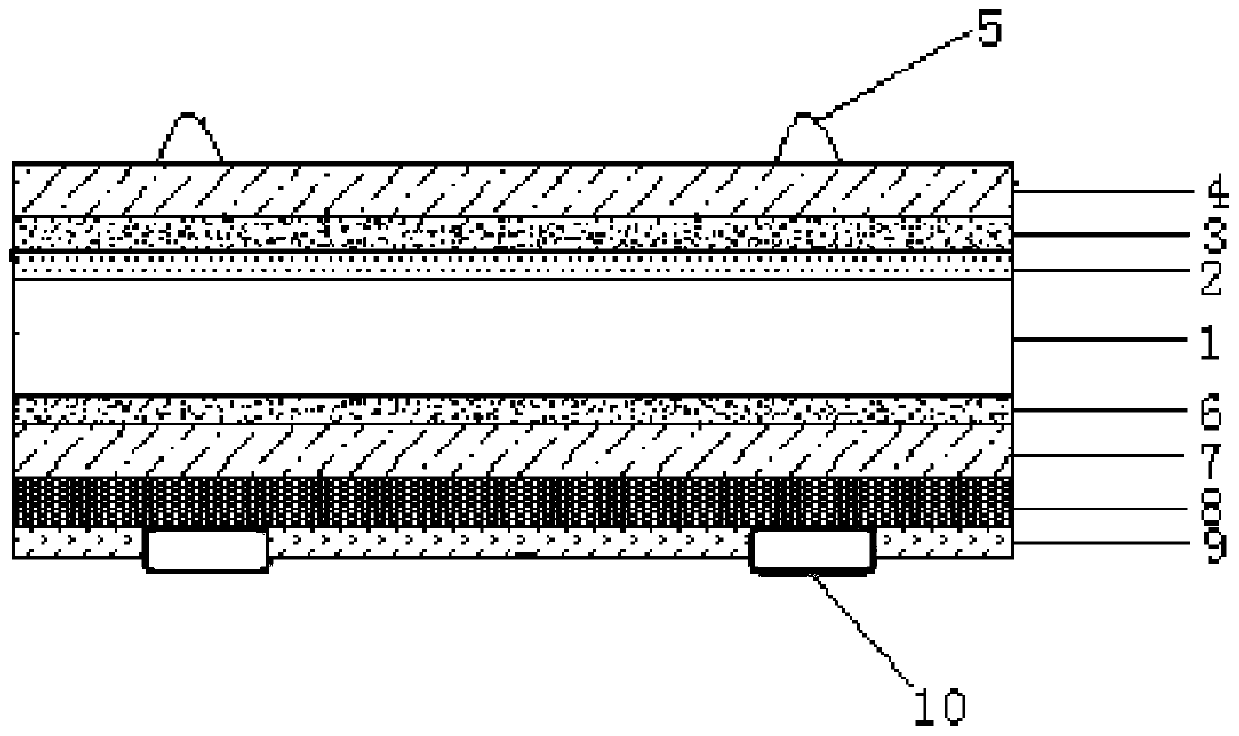 PERC battery assembly with high PID resistance and preparation method thereof