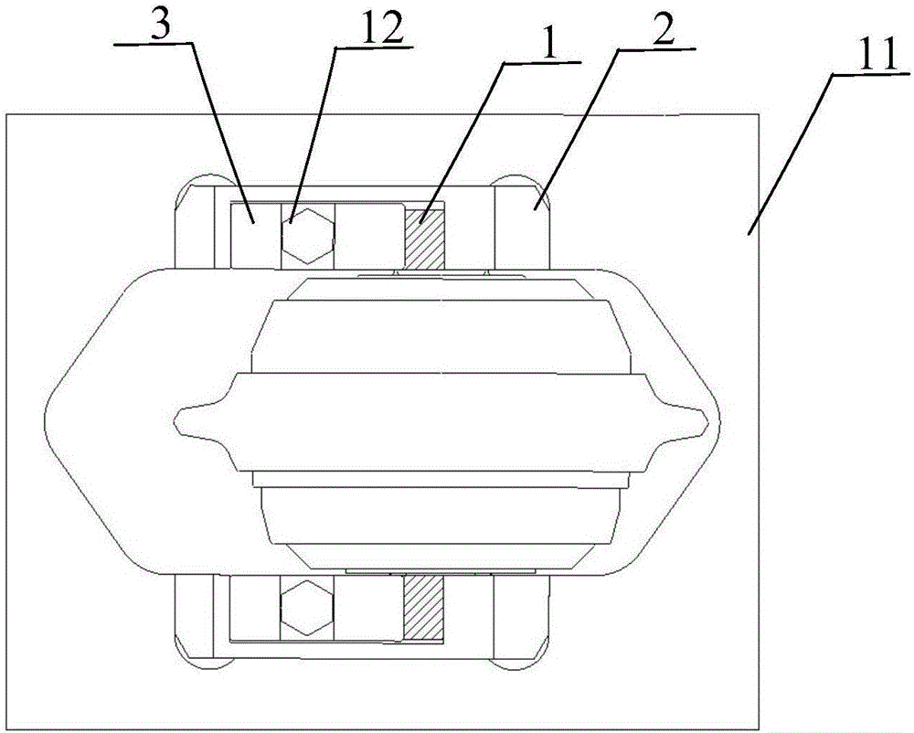 TBM hobbing cutter stress online real-time monitoring apparatus and monitoring method