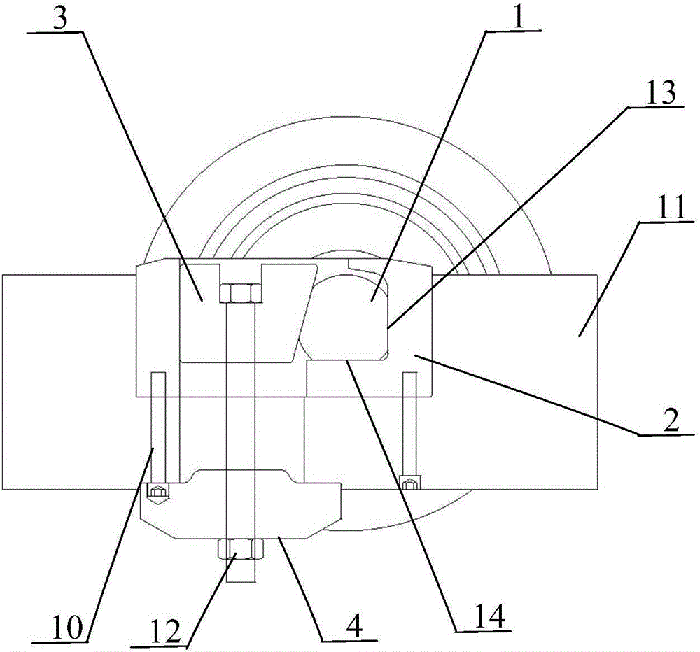 TBM hobbing cutter stress online real-time monitoring apparatus and monitoring method