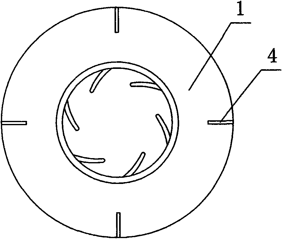 External mixing self-priming pump impeller