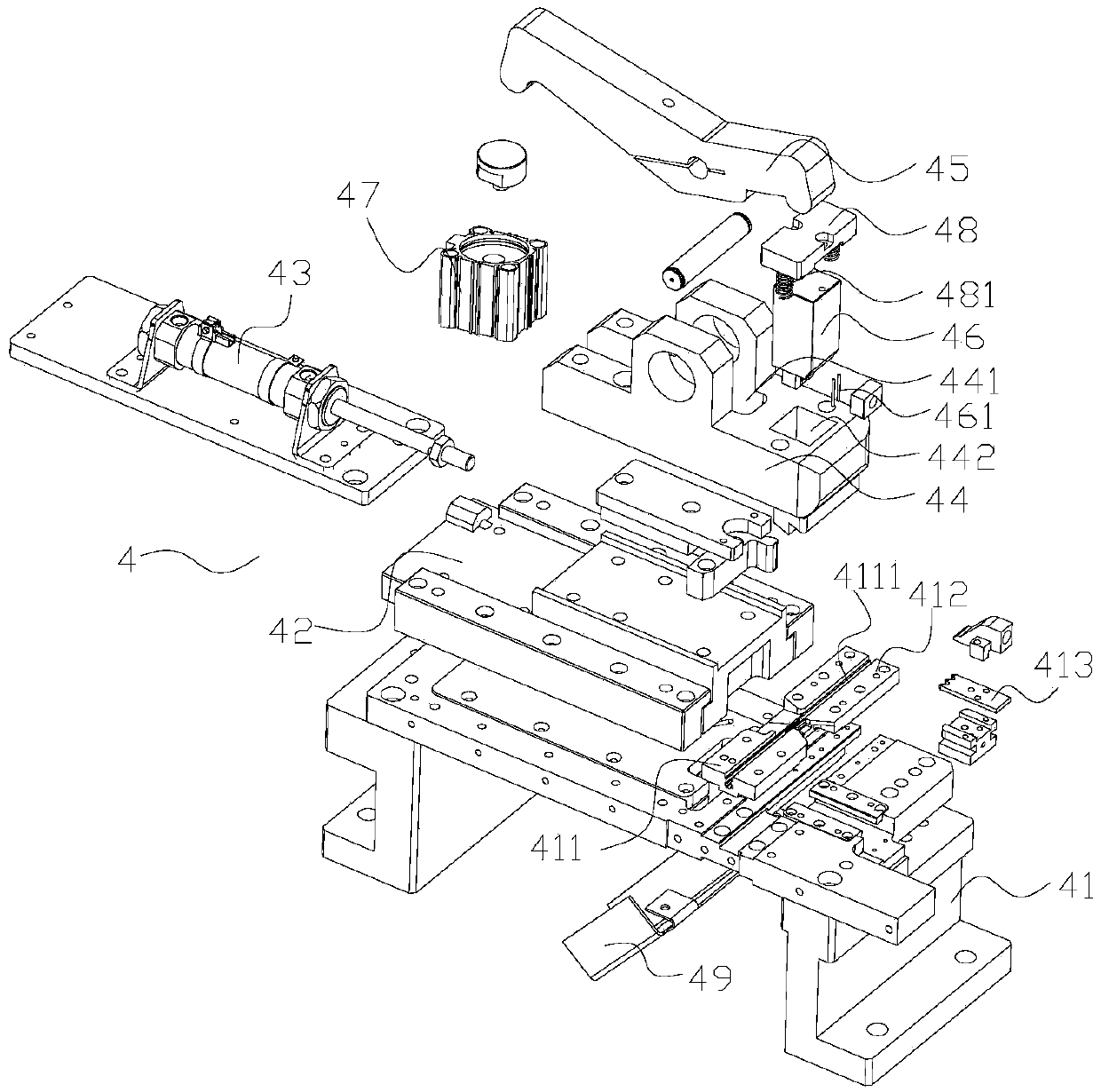 Chain assembling device and pin shaft assembling device and method