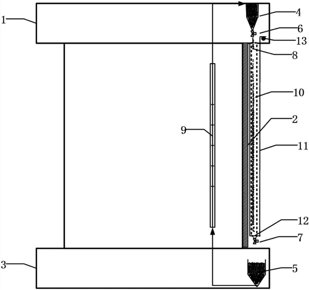 Particle-based tower solar thermal power generation wire mesh insulation method and device