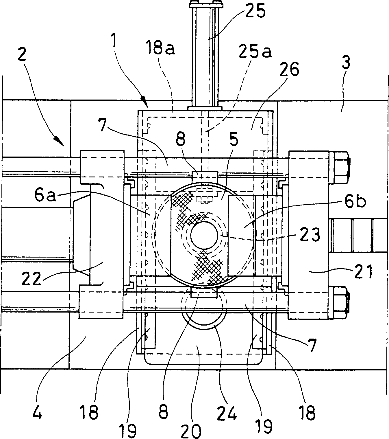 Molded product recovering plant