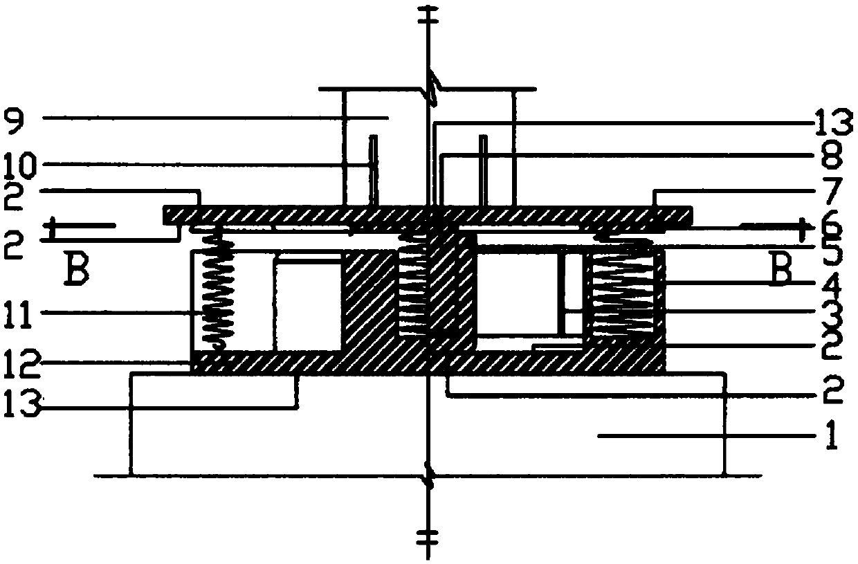 Sliding type multi-dimensional seismic isolation device for civil engineering