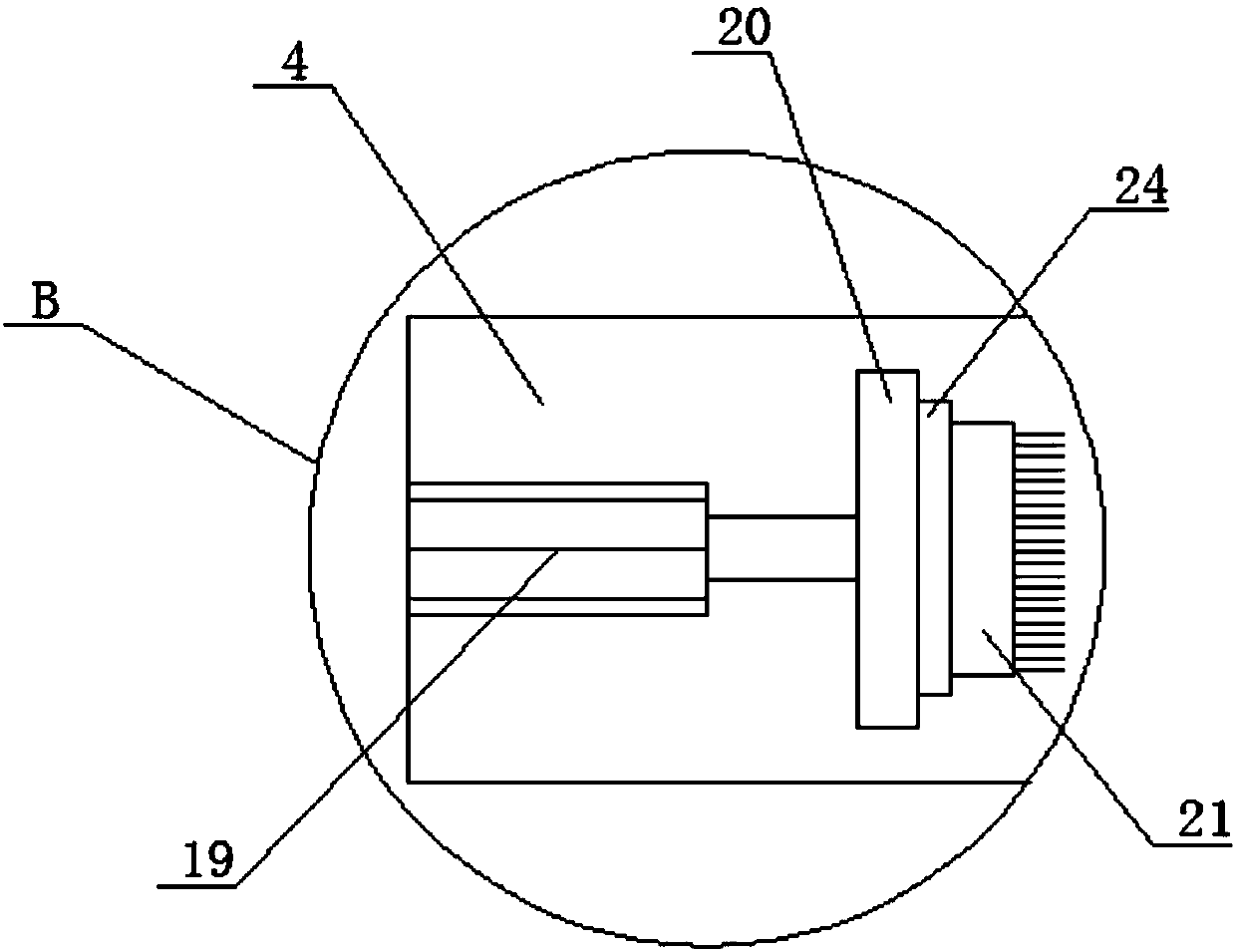 Monitoring camera with self-cleaning function based on Internet of Things