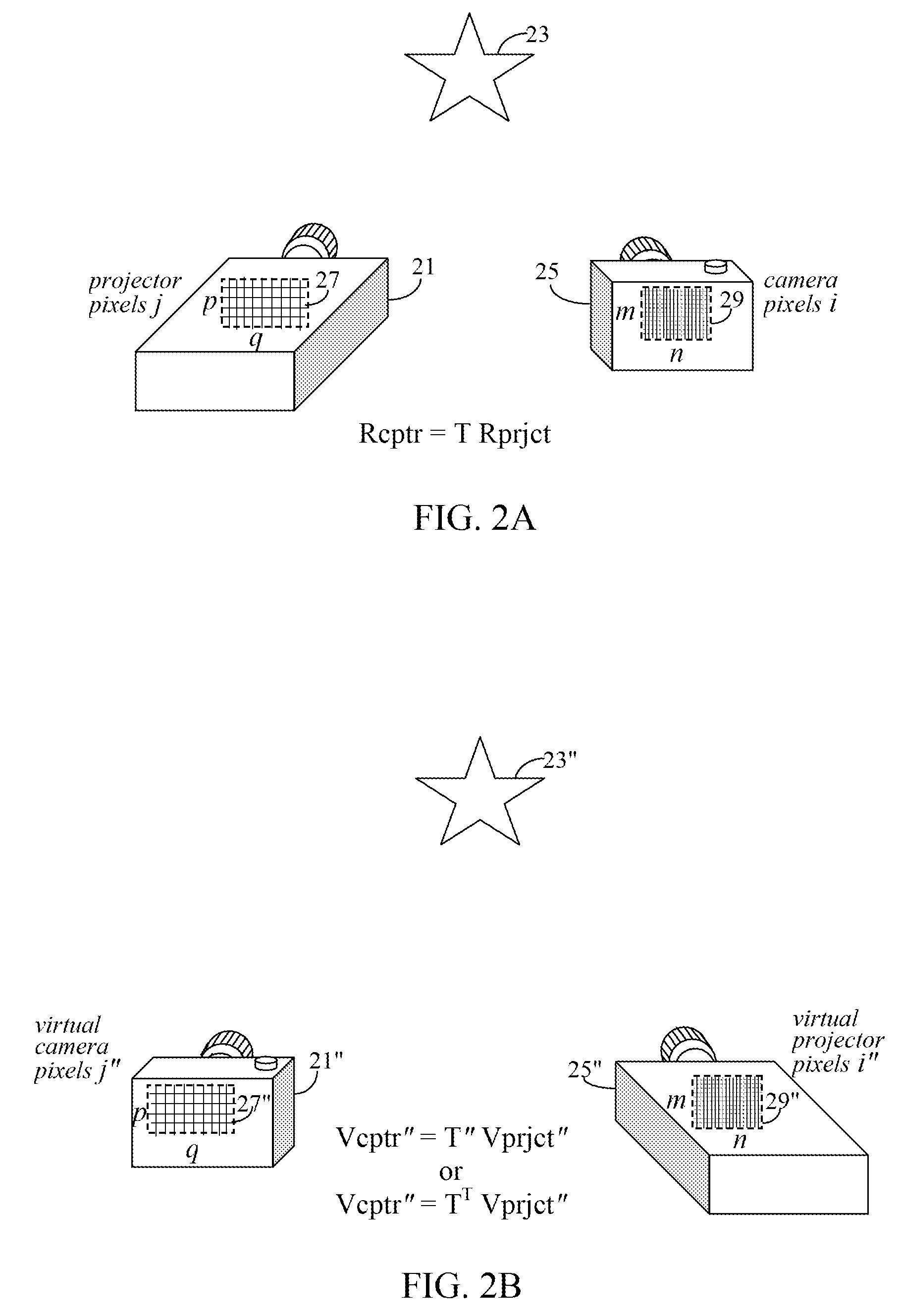 View Projection Matrix Based High Performance Low Latency Display Pipeline