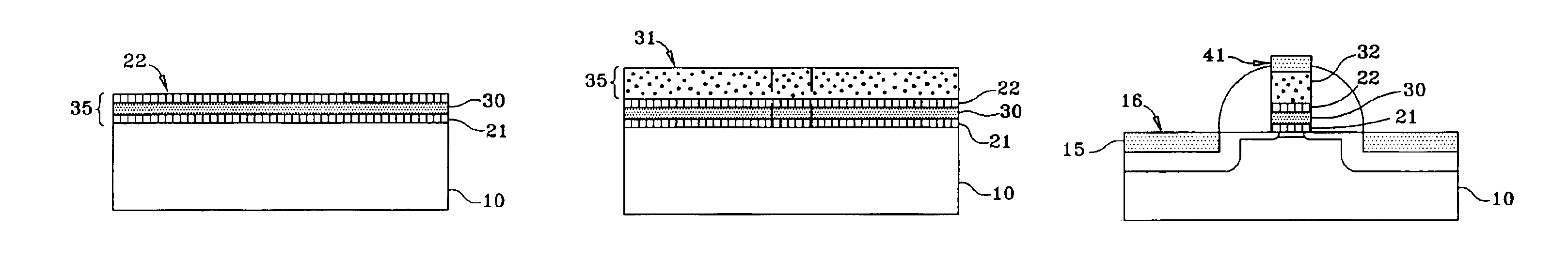 Method of fabricating a semiconductor device having a nitride/high-k/nitride gate dielectric stack by atomic layer deposition (ALD) and a device thereby formed