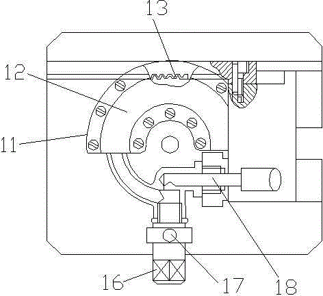 Injection mold for faucet shell