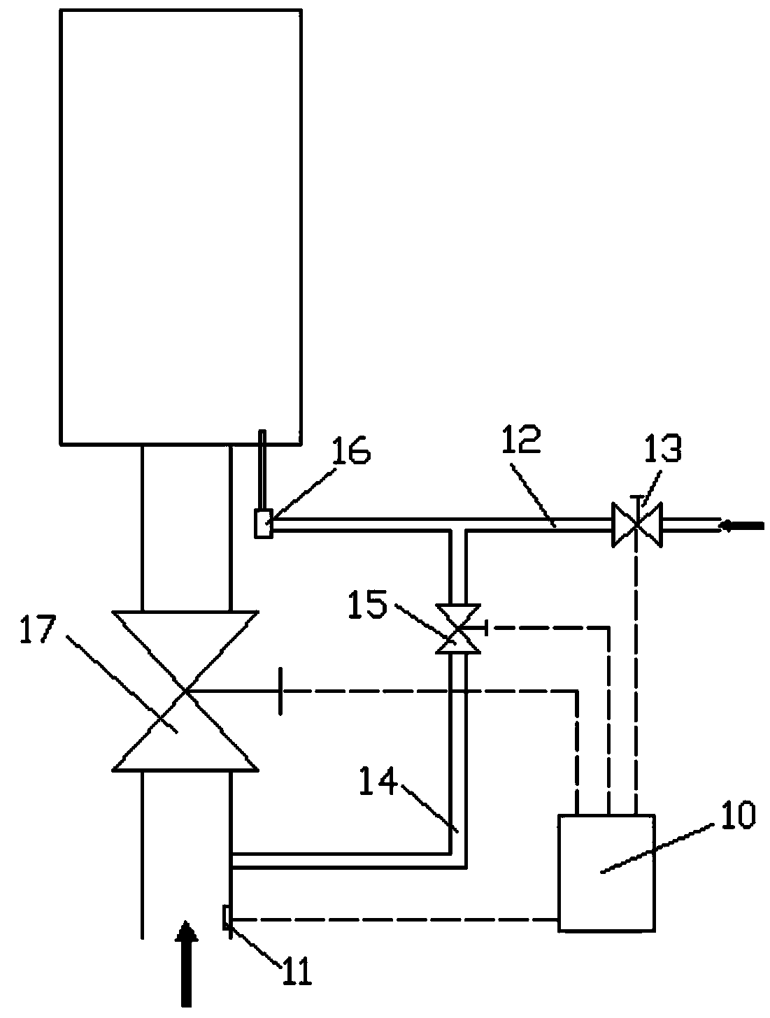 Sleeve type gas combustor with electronic ignition device