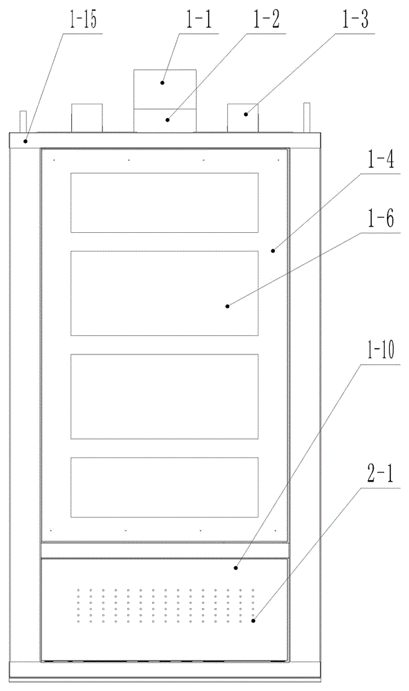 Control system of cultivating device for sprouting vegetables