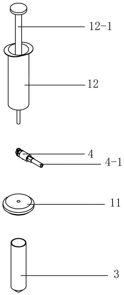 Auxiliary device suitable for filtering of needle type filter