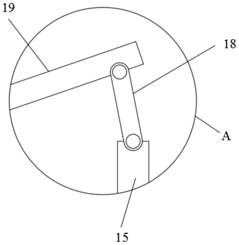 Anchoring system of floating type photovoltaic power generation platform and construction method of anchoring system